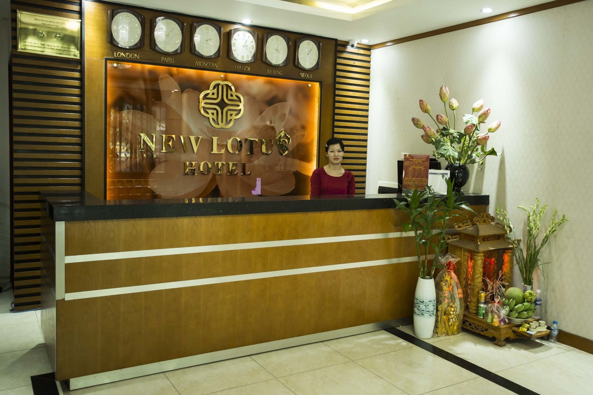 New Lotus Hotel Hanoi Eksteriør bilde